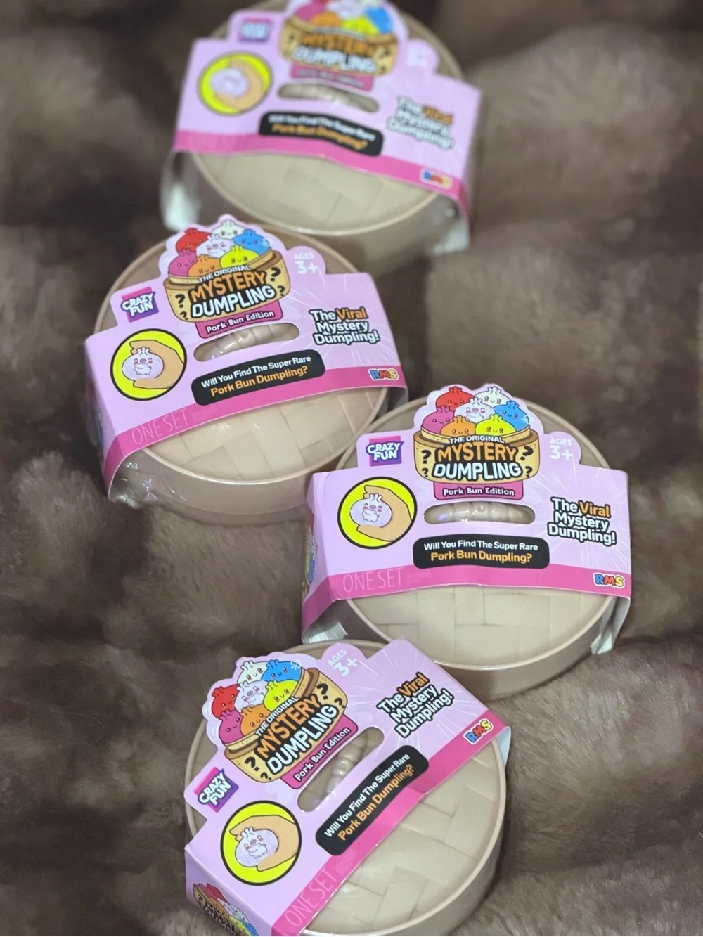 RMS, CRAZY FUN MYSTERY DUMPLING (Pork Bun Edition) NWT